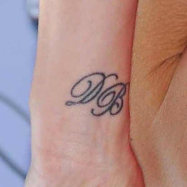Victoria Beckham Wrist Tattoo