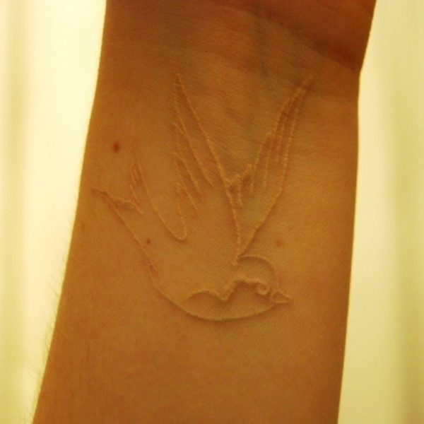 White Dove Tattoo