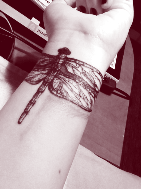 Wonderful Dragonfly Tattoo