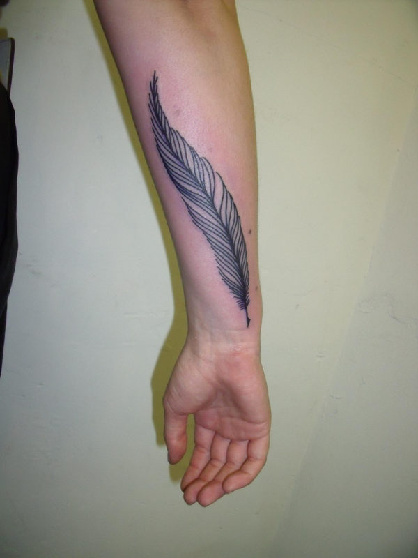 Wonderful Feather Tattoo