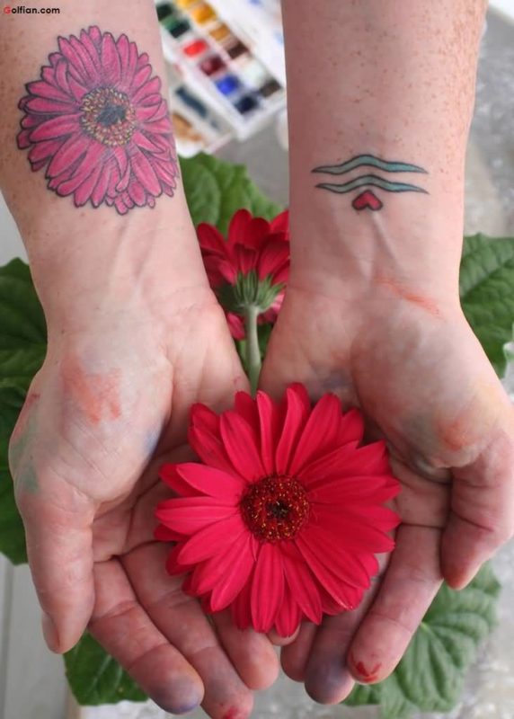 Wonderful Flower Tattoo