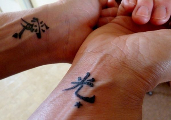 Word Tattoo On Wrist