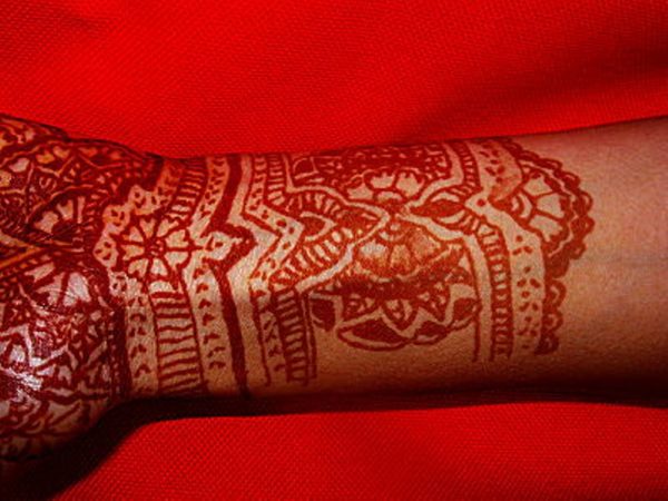 Wrist Cover Red Tattoo