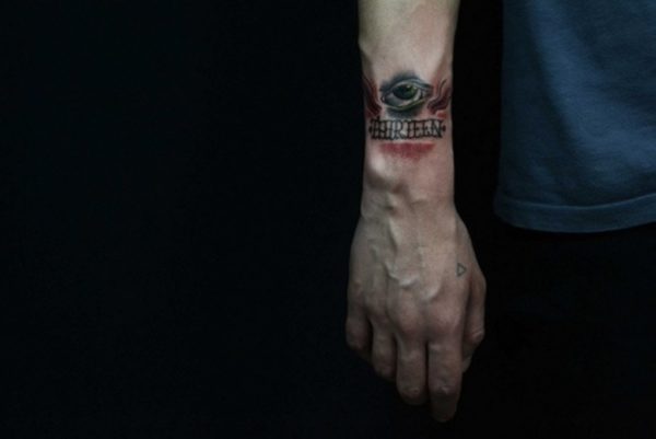 Wrist Eye Tattoo