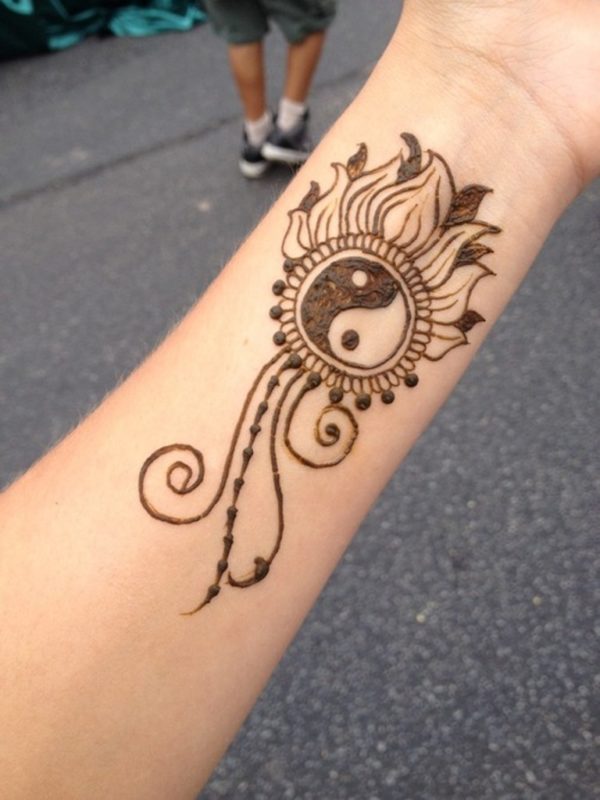 Yin Yang Beautiful Tattoo