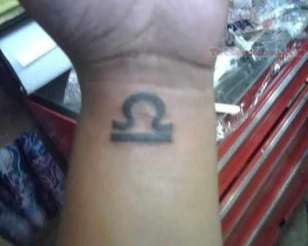 Zodiac Sign Tattoo On Wrist