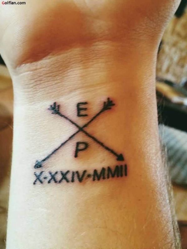 Cross Arrow Tattoo