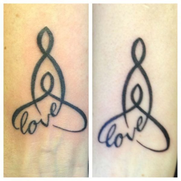 love Celtic knot Tattoo