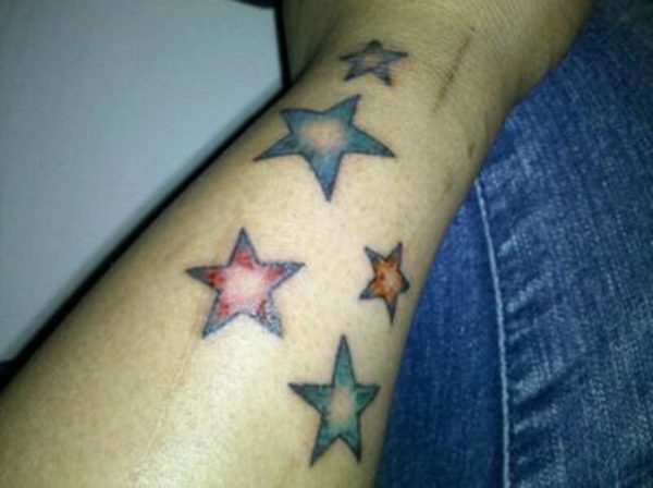 Pretty Stars Tattoo
