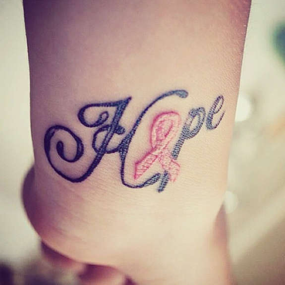 Attractive Hope Tattoo