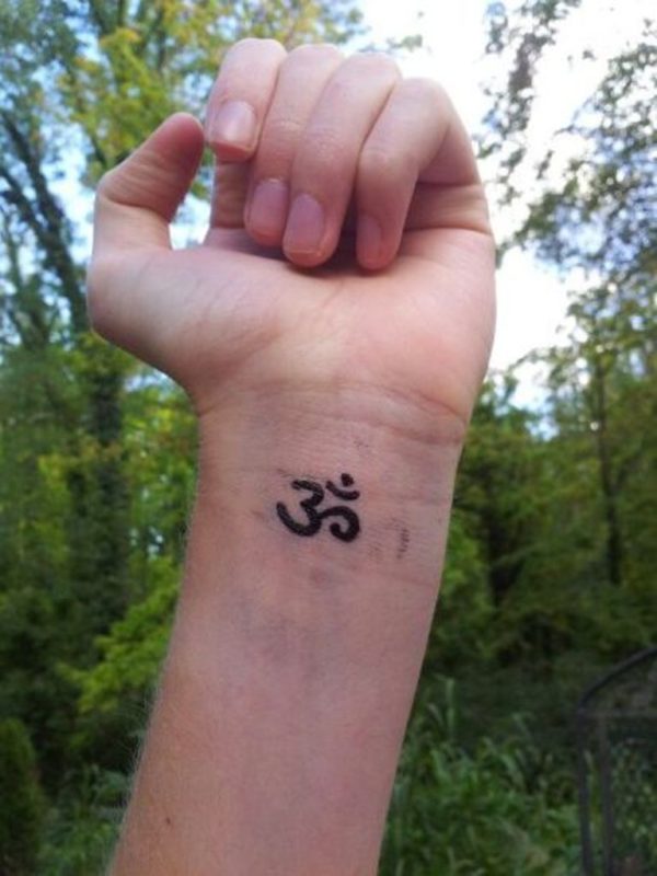 Attractive Om Tattoo