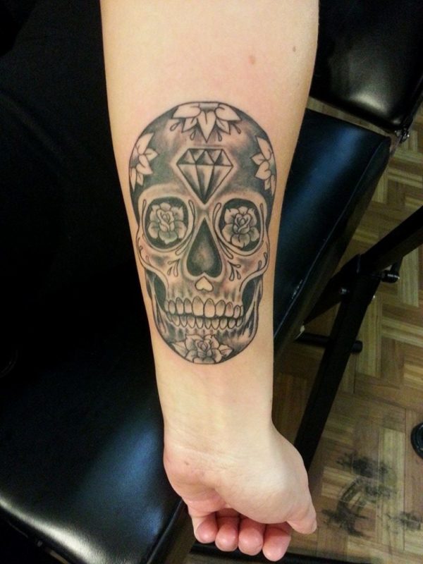 Attractive Skull Tattoo