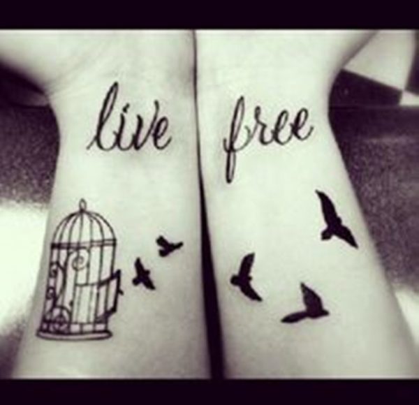 Birdcage Tattoo On Wrist