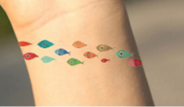 Colored Fish Tattoo