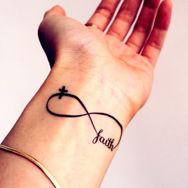 Cool Faith Tattoo On Wrist