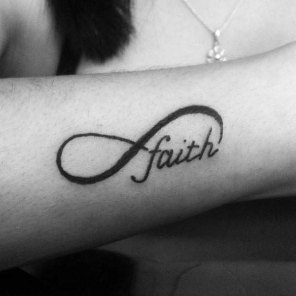 Cool Faith Wrist Tattoo