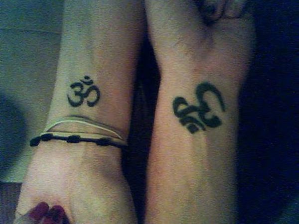 Cool Om Tattoo Design