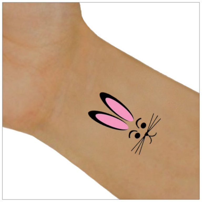24 Cute Rabbit Wrist Tattoos