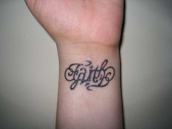 Designer Faith Tattoo