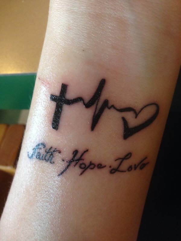Faith Hope Love Tattoo