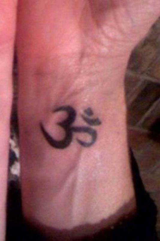 Fancy Om Tattoo