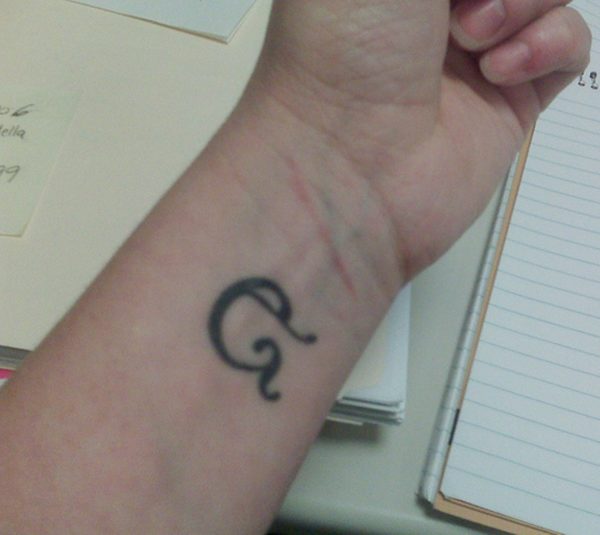 Fantastic Ampersand Wrist Tattoo