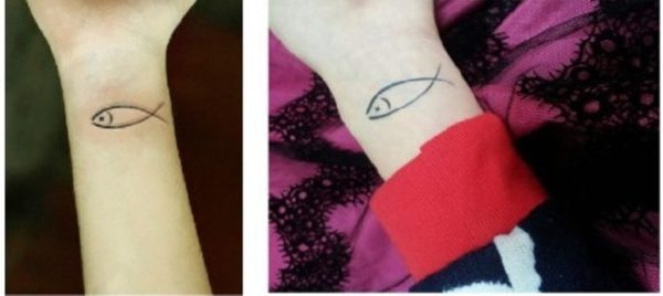 Fish Tattoo On Wrist
