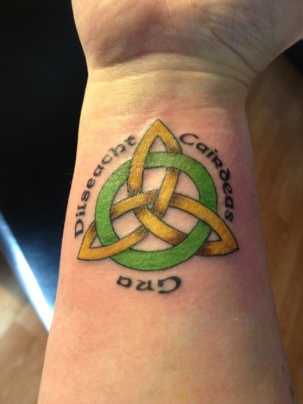 Green Celtic Tattoo