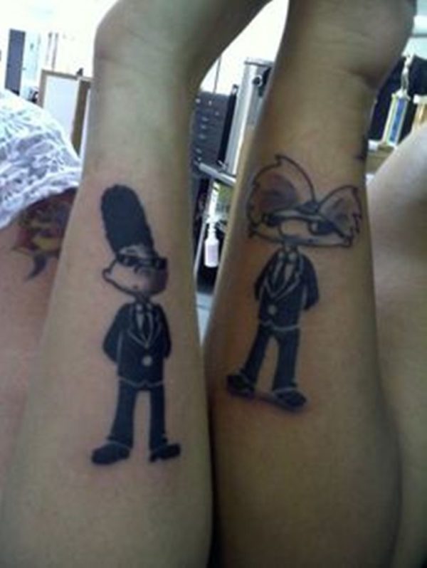 Impressive Cartoon Tattoo