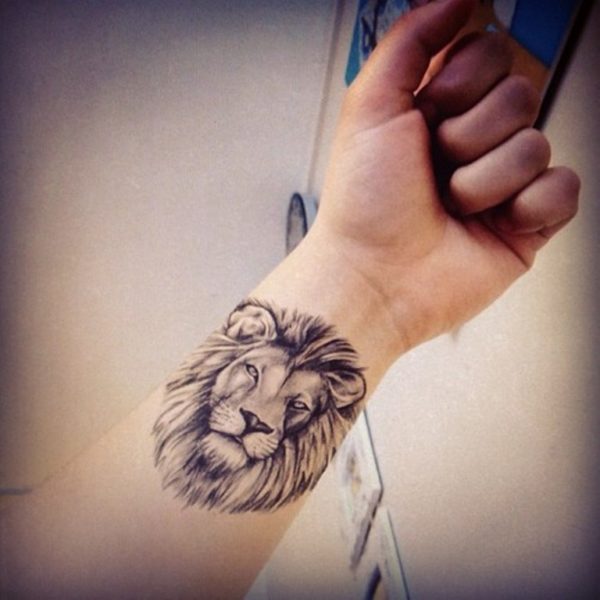 Lion Head Tattoo