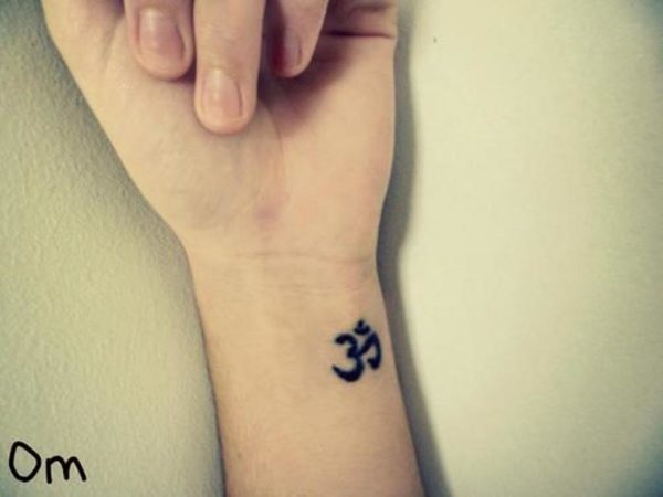 Lovely Om Tattoo