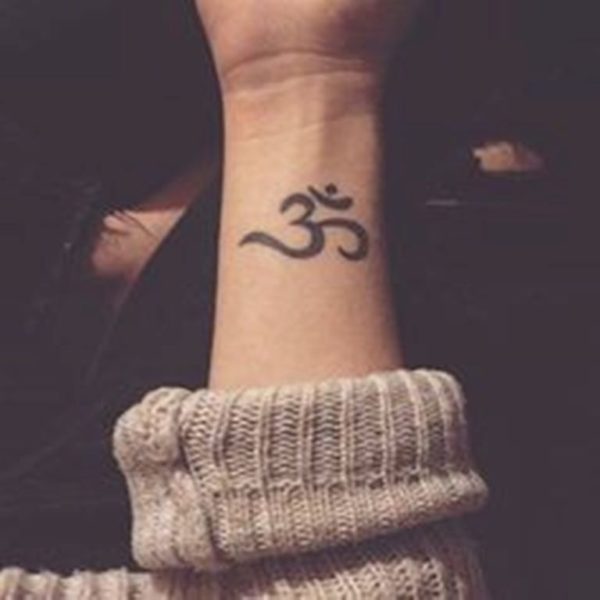 Nice Om Tattoo Design