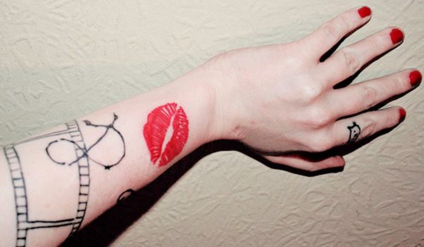 Passionate Ampersand Wrist Tattoo