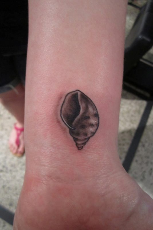 Seashell Tattoo Design