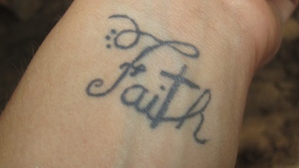 Simple Faith Tattoo