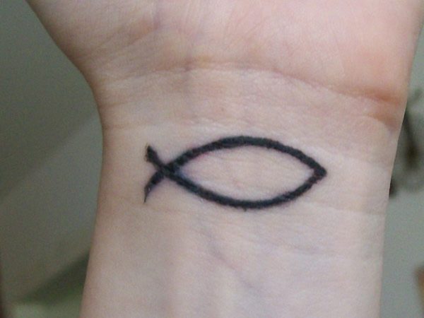 Simple Wrist Tattoo