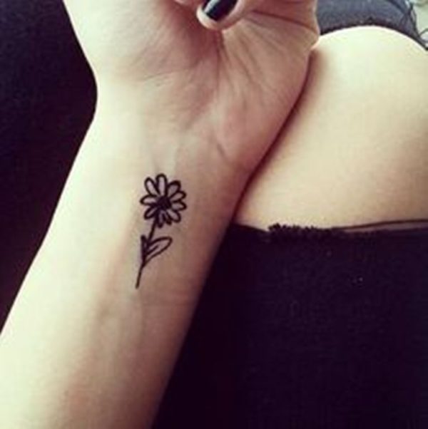 Small Daisy Tattoo