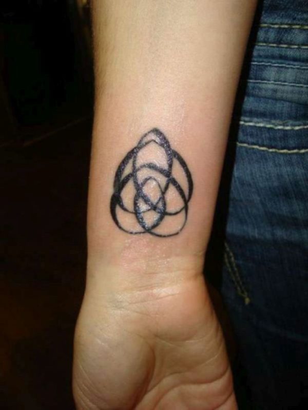 Small Wrist Celtic Tattoo For Women