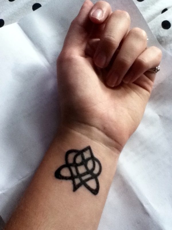 Stylish Black Celtic Tattoo