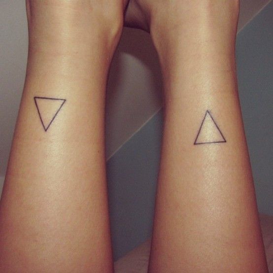 Triangle Symbol Tattoo