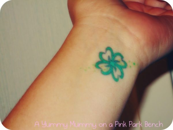 Wonderful Clover Leaf Tattoo