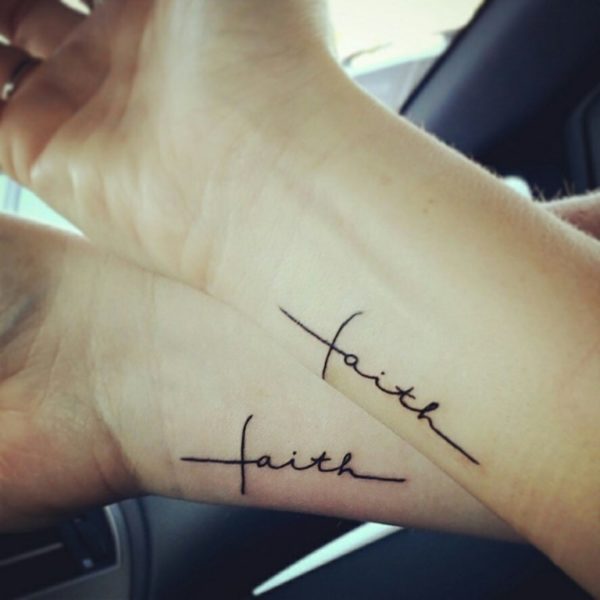 Wonderful Faith Wrist Tattoo