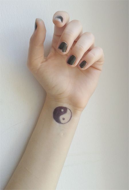 Wonderful Yin Yang Tattoo