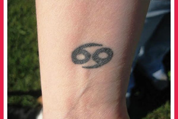 Sweet Cancer Wrist Tattoo